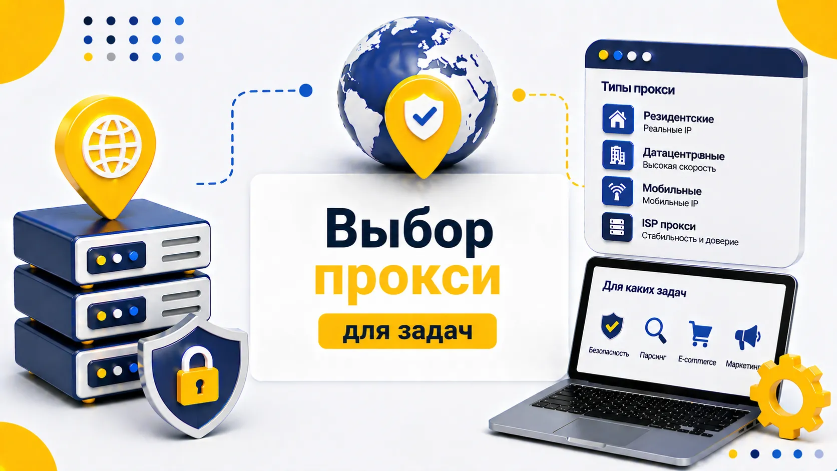 Какие бывают прокси-серверы: лучшие варианты для ваших задач