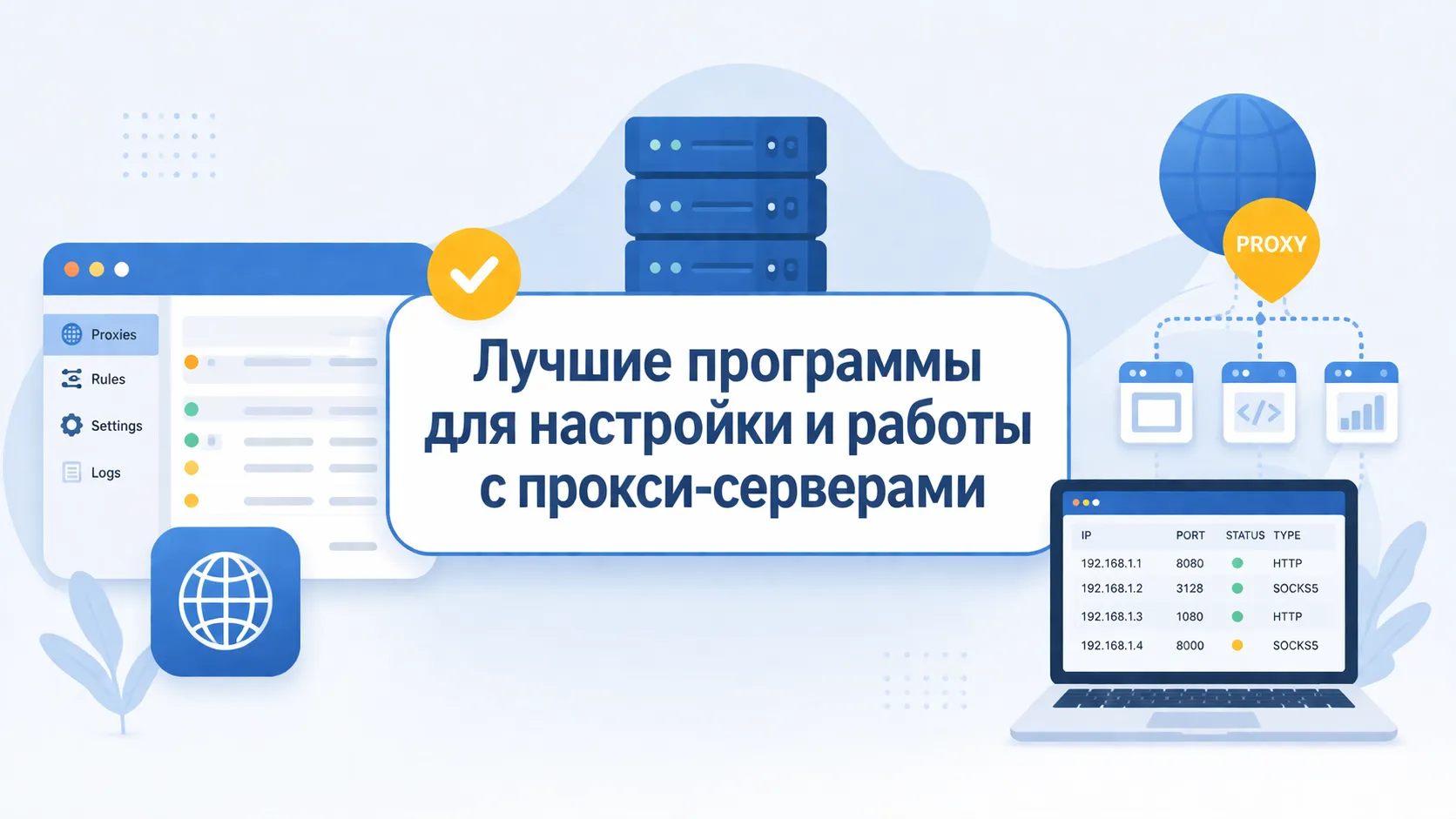 Лучшие программы для настройки и работы с прокси-серверами