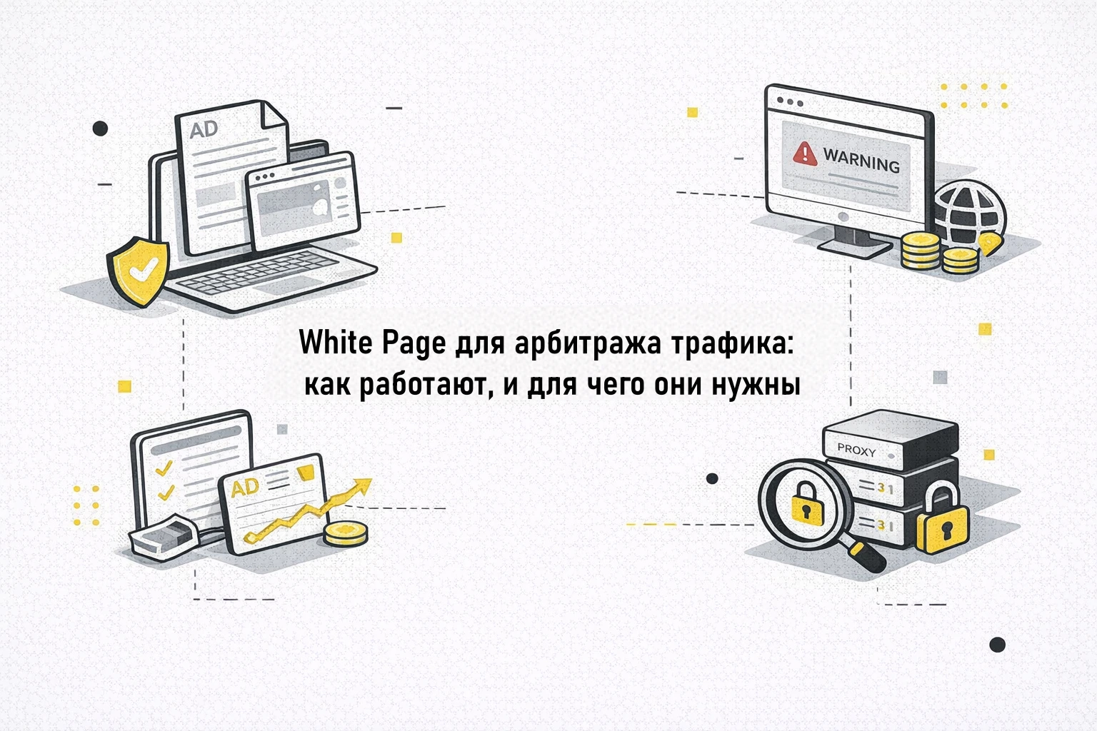 White Page для арбитража трафика: как работают, и для чего они нужны