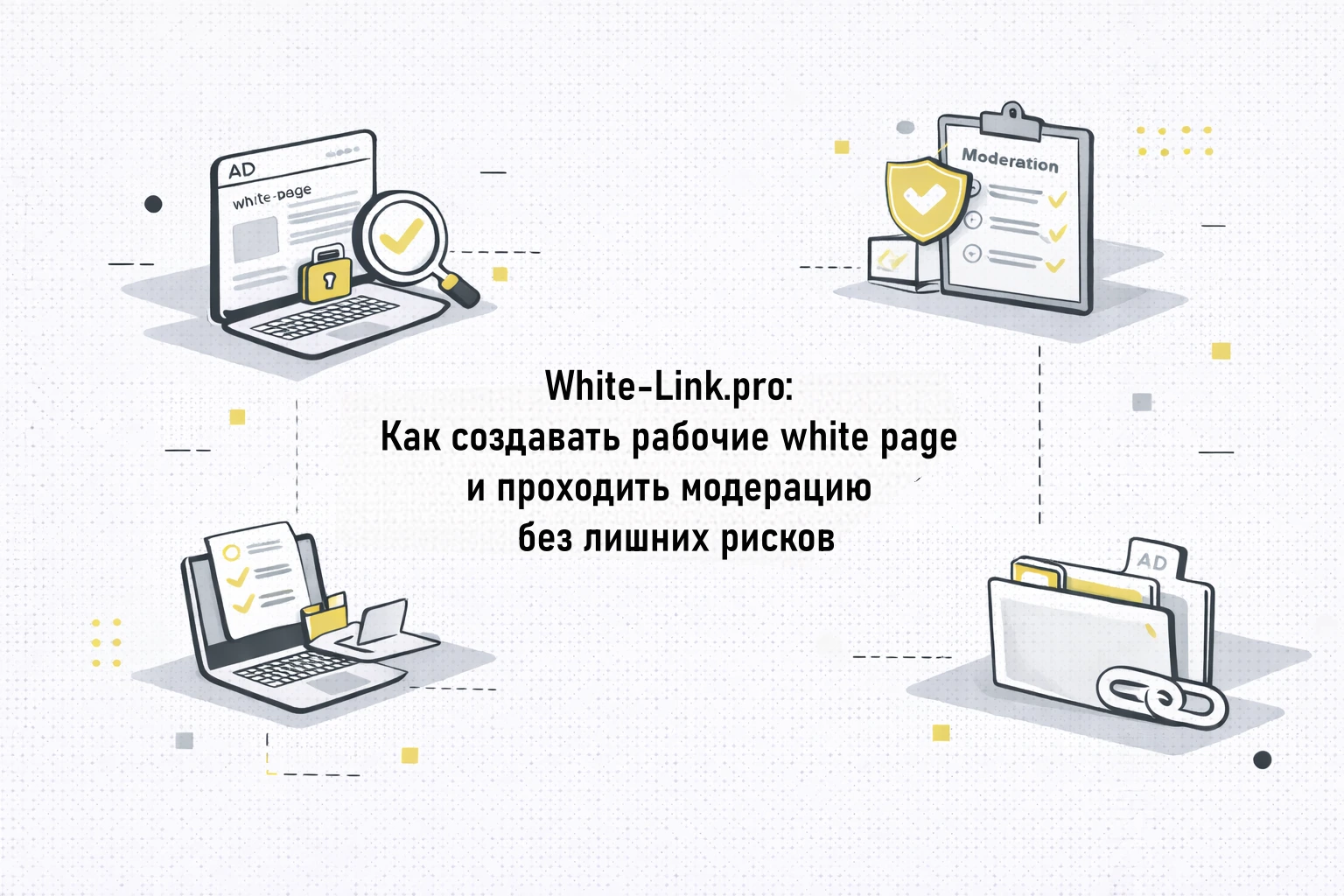 White-Link.pro: Как создавать рабочие white page и проходить модерацию без лишних рисков