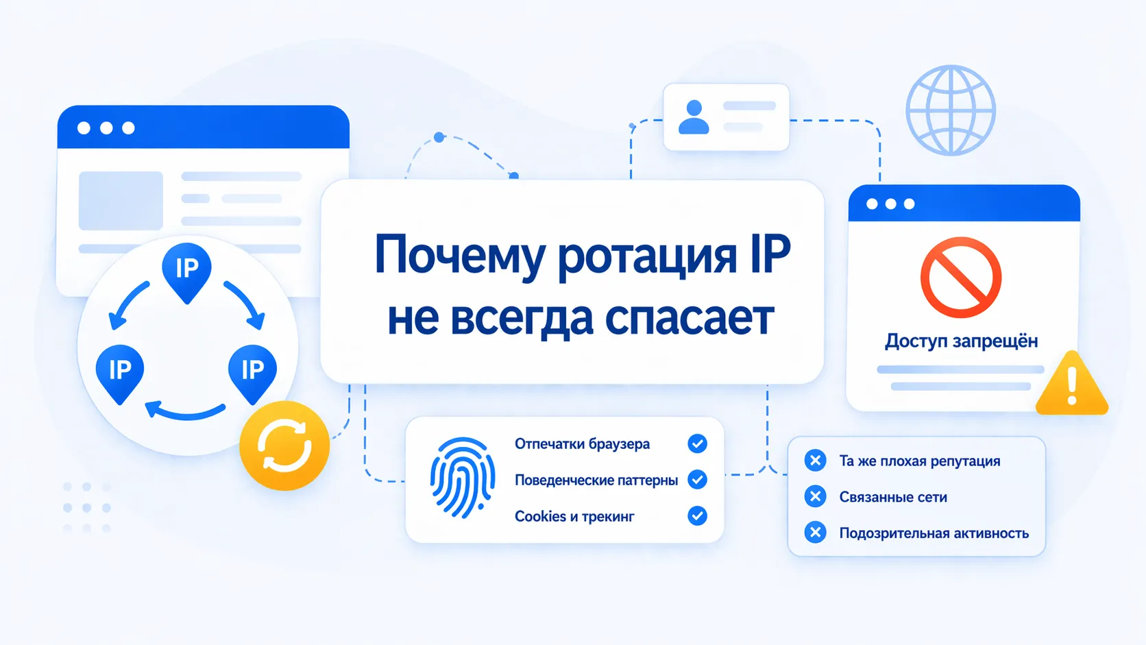 Почему ротация IP не всегда спасает