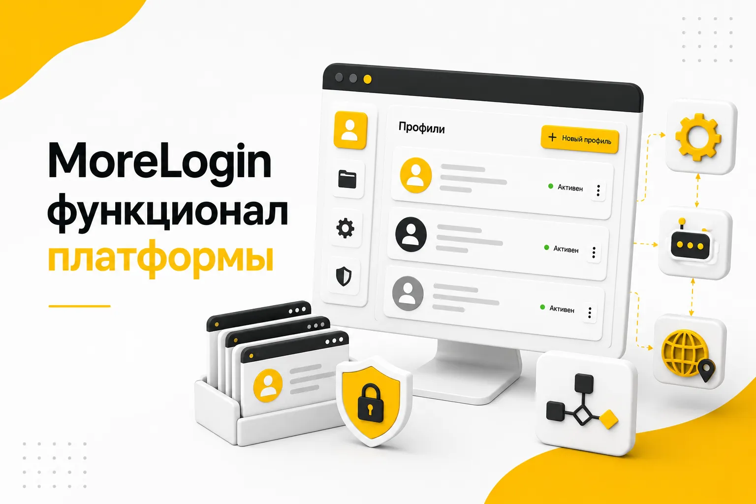 MoreLogin — функционал платформы