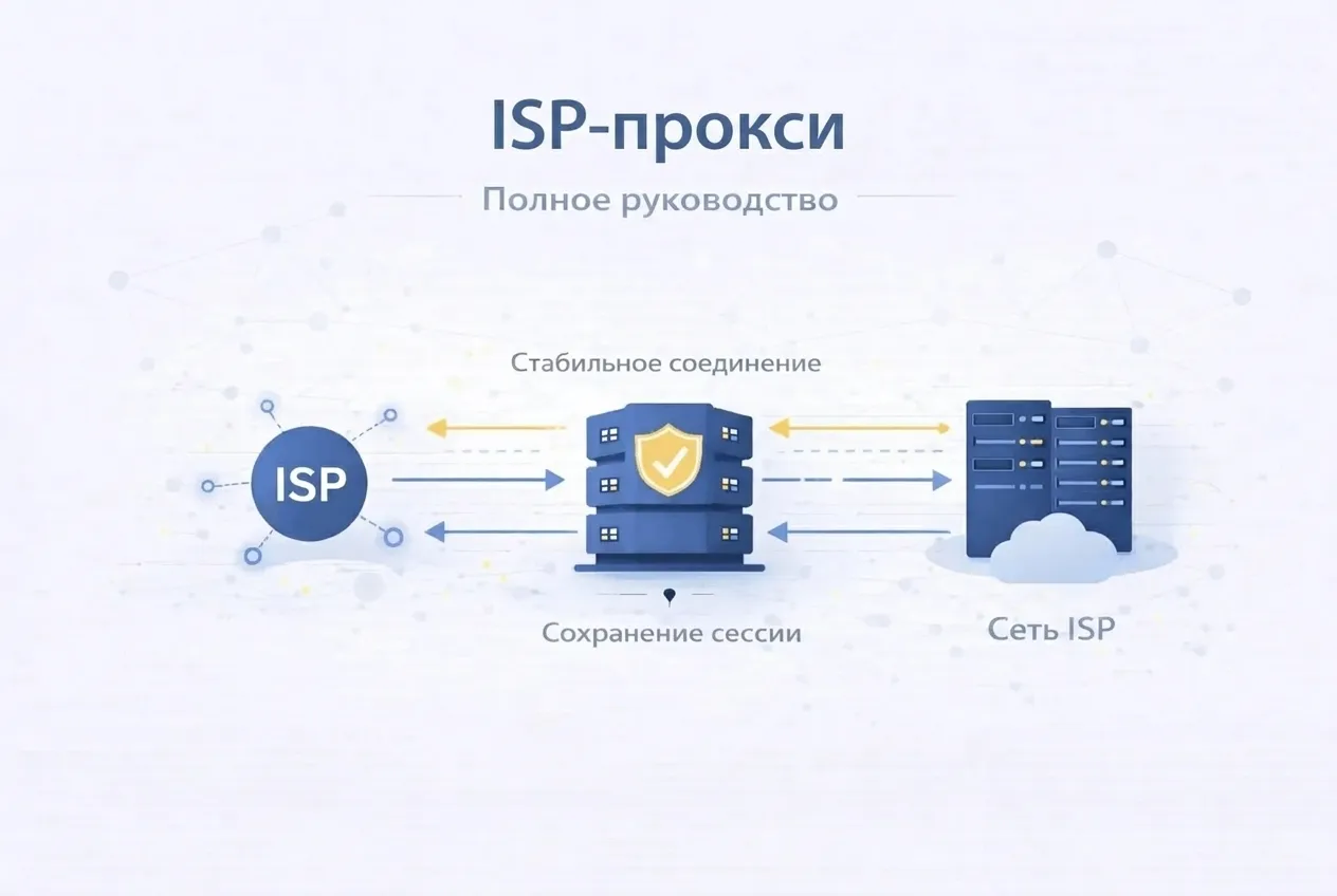 ISP-прокси: как статическая маршрутизация через ISP повышает стабильность сессий