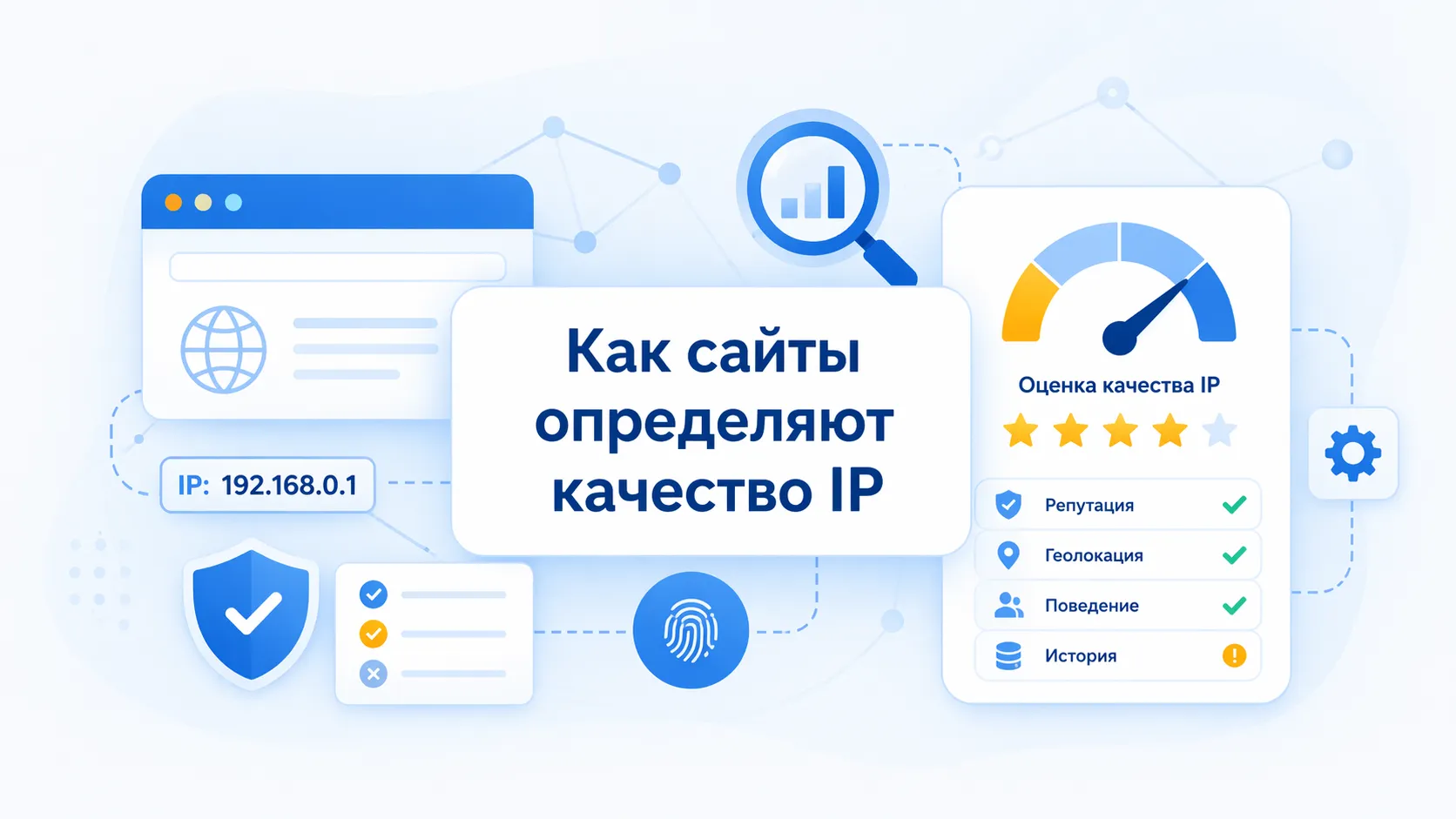Как сайты определяют качество IP