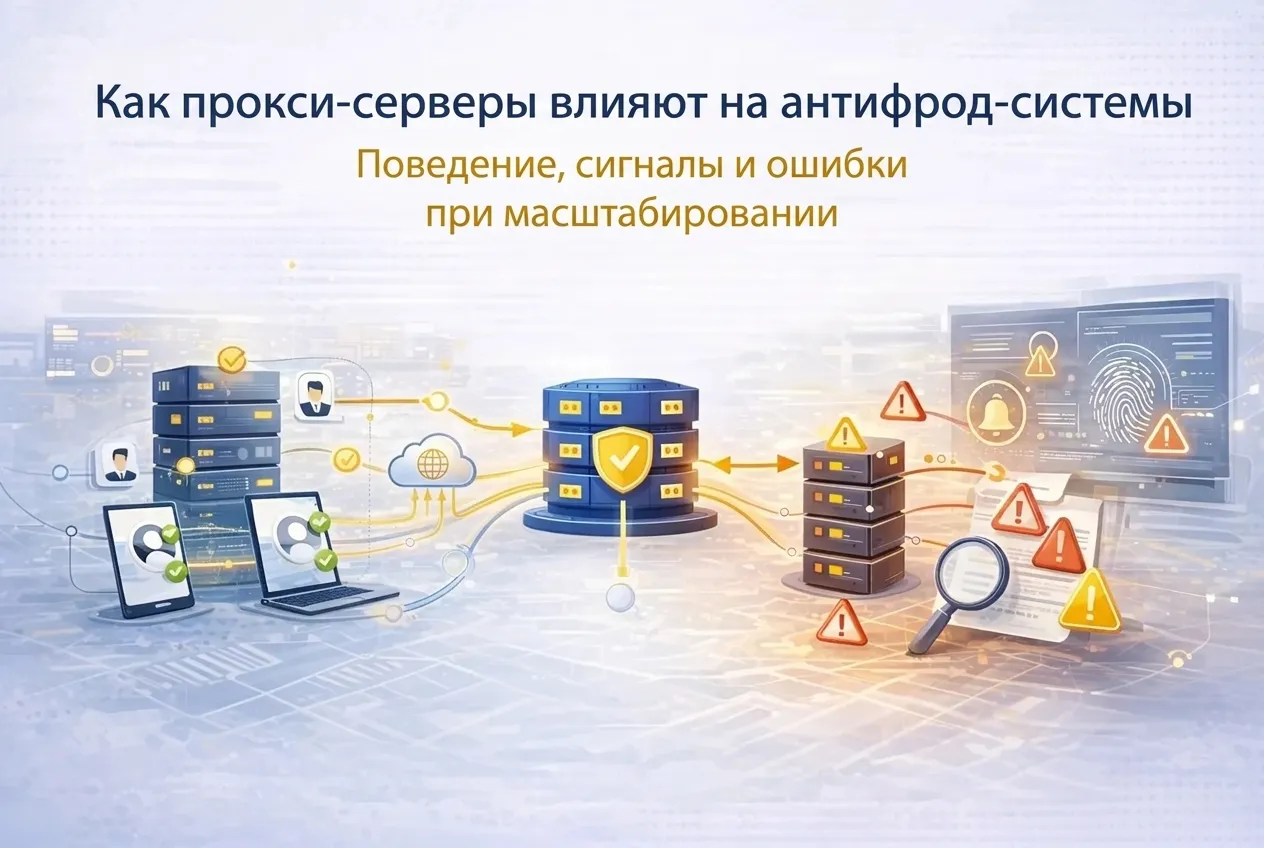 Как прокси влияют на антифрод-системы: поведение, сигналы и ошибки при масштабировании