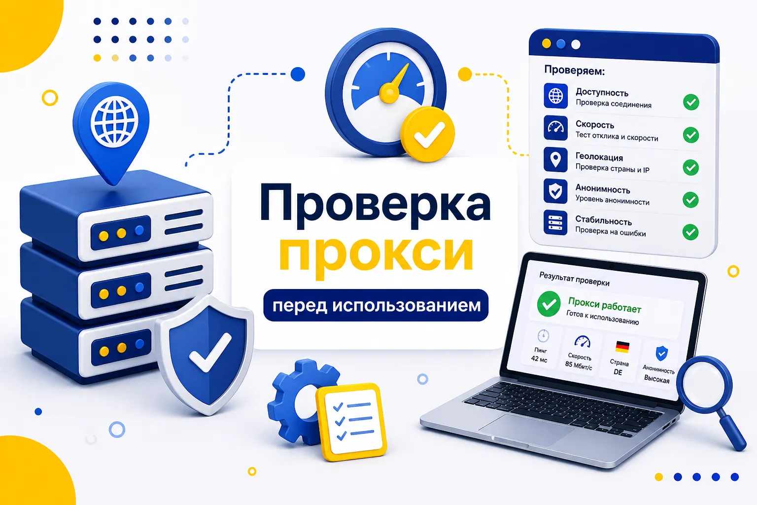 Как проверить прокси на работоспособность перед использованием