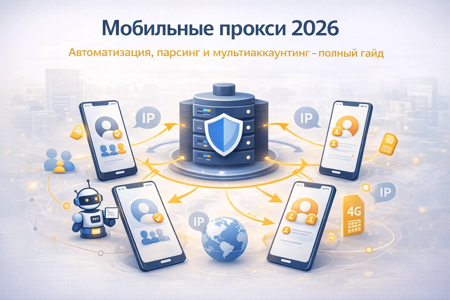 Мобильные прокси 2026: большой гайд по автоматизации, парсингу и мультиаккаунтингу без лишнего риска