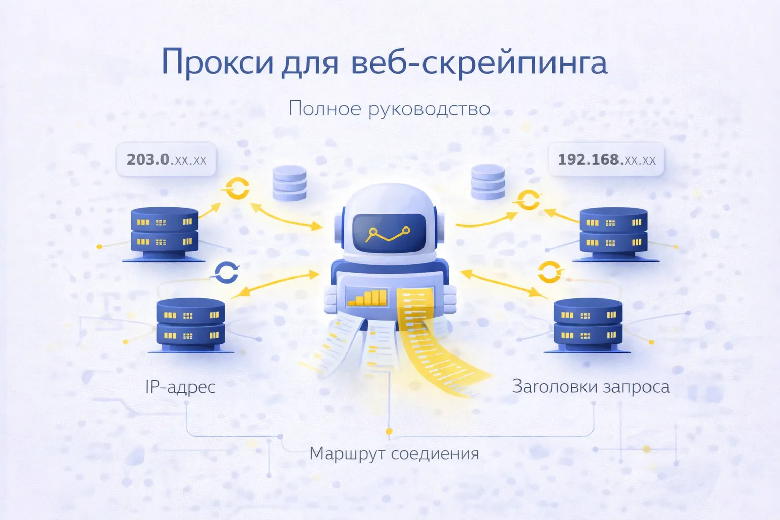 Использование прокси для веб-скрейпинга: инфраструктура, ротация и лучшие практики