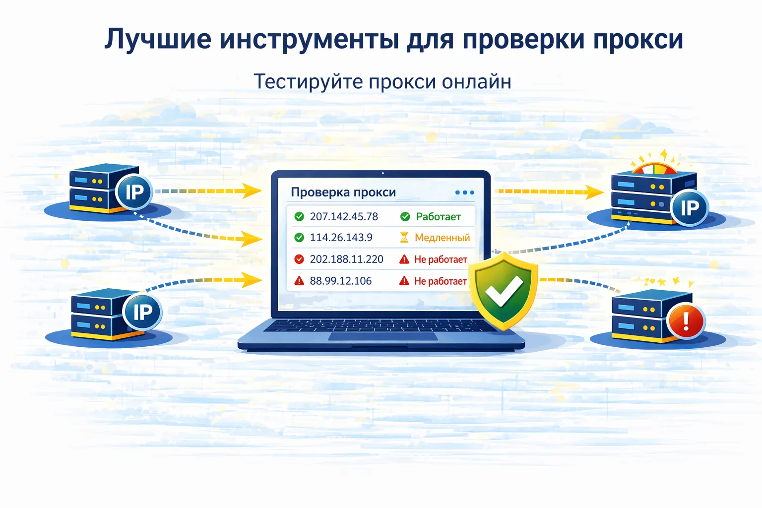 Лучшие бесплатные прокси-чекеры и онлайн-инструменты для проверки прокси