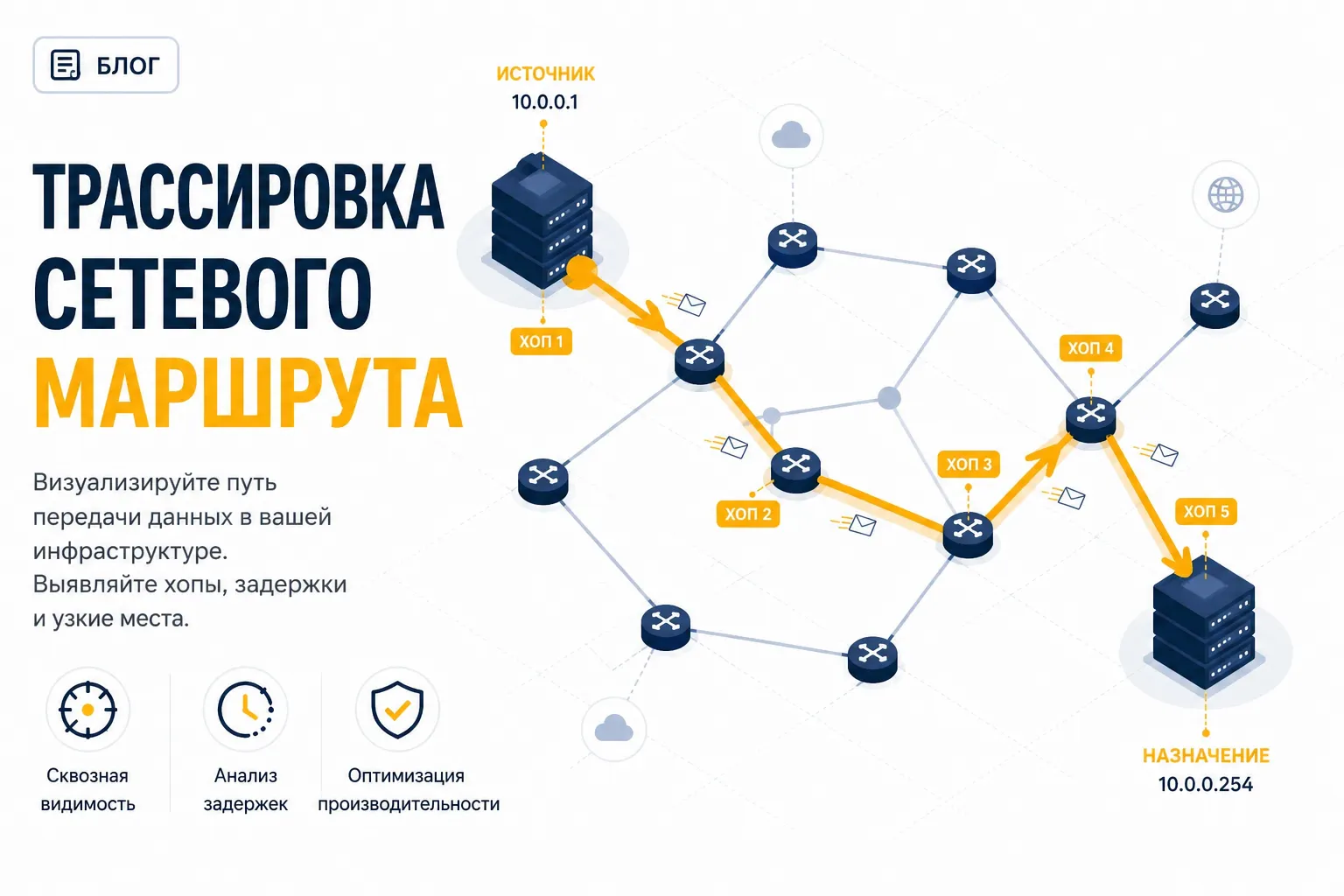 Онлайн-трассировка маршрута: полный контроль анализа сетевого маршрута
