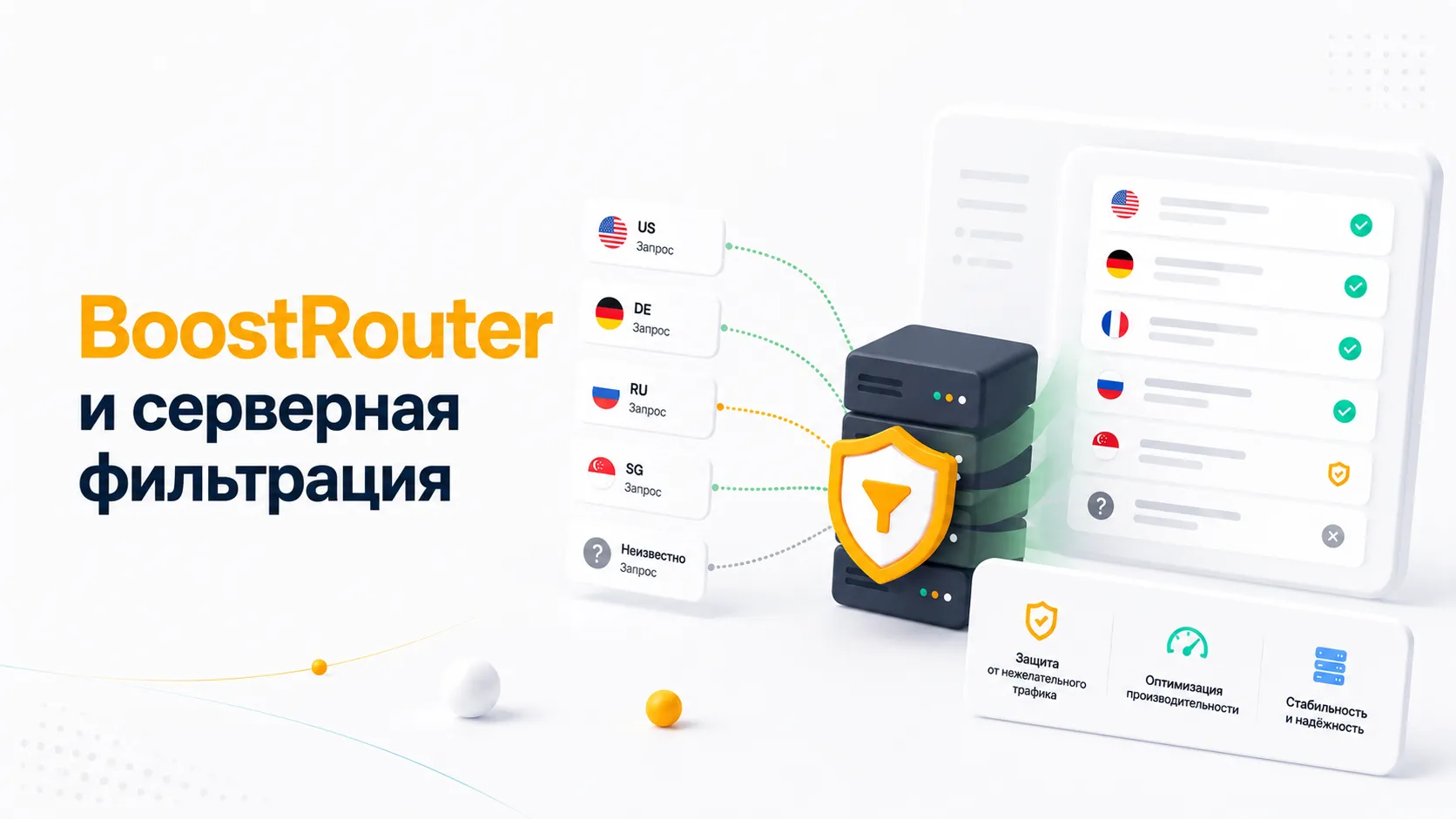 Серверная фильтрация для арбитража: как работает BoostRouter