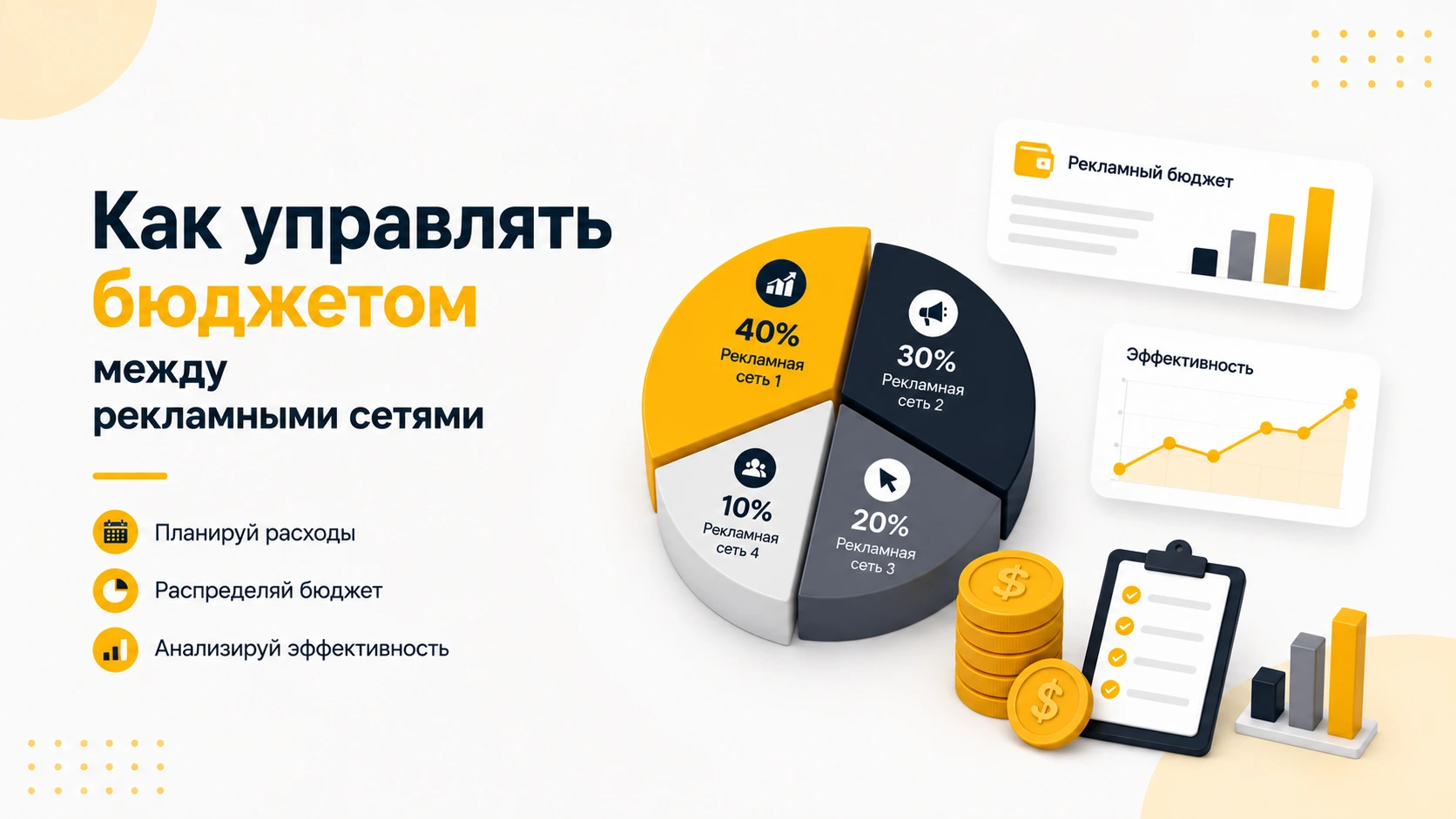 Деньги должны работать: как арбитражнику управлять бюджетом между рекламными сетями