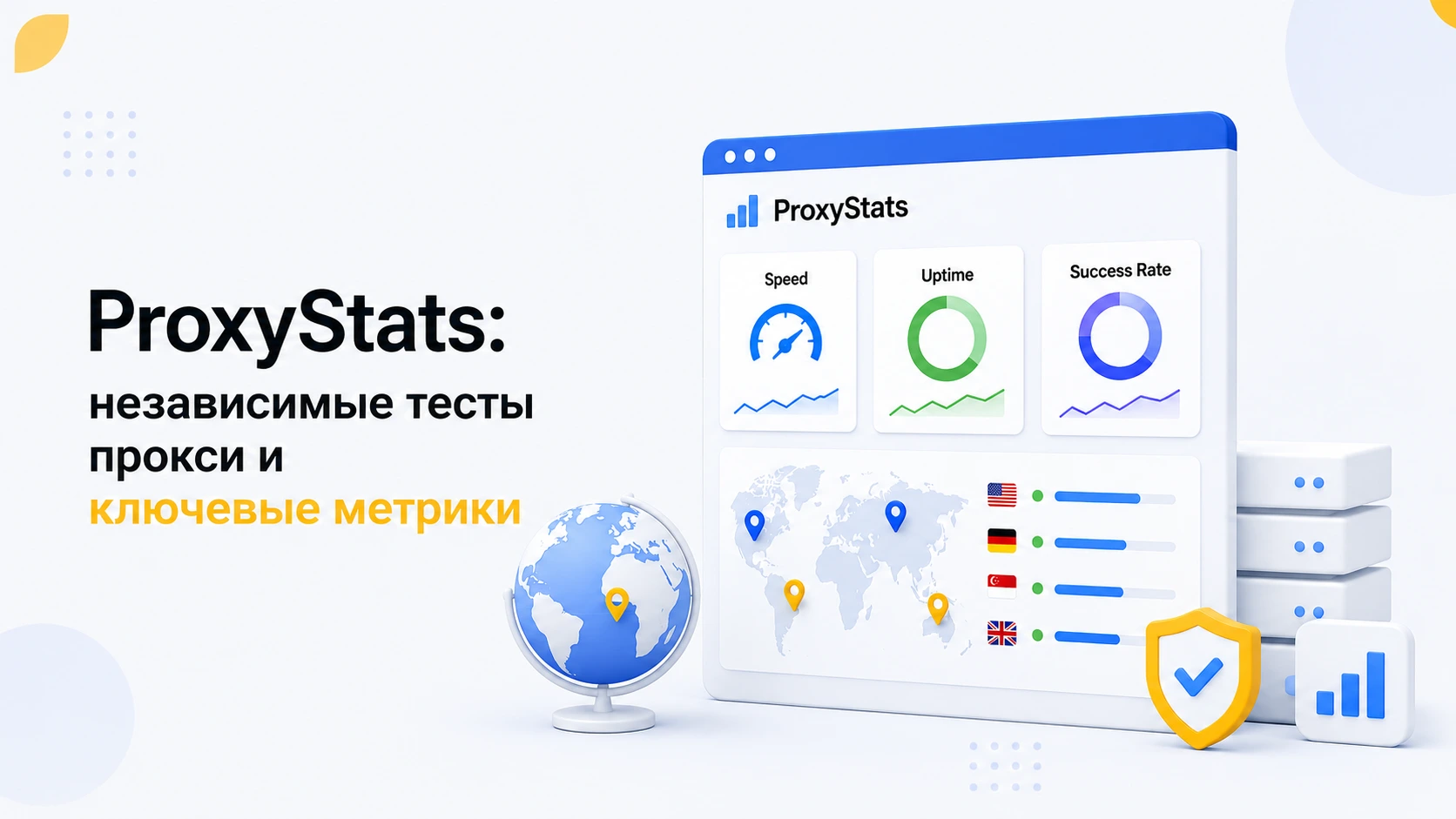 Независимые тесты прокси: что измеряет ProxyStats и как использовать эти данные
